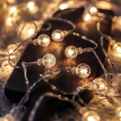 Christmas Fairy Light String - Xmas Party Home Decoration - Cake Pops Parties