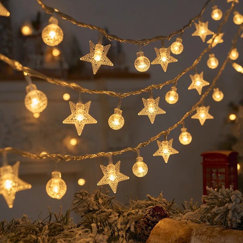 Christmas Fairy Light String - Xmas Party Home Decoration - Cake Pops Parties