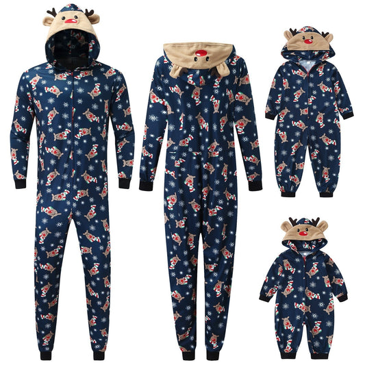 Christmas Family Matching Hooded Romper - Cake Pops Parties