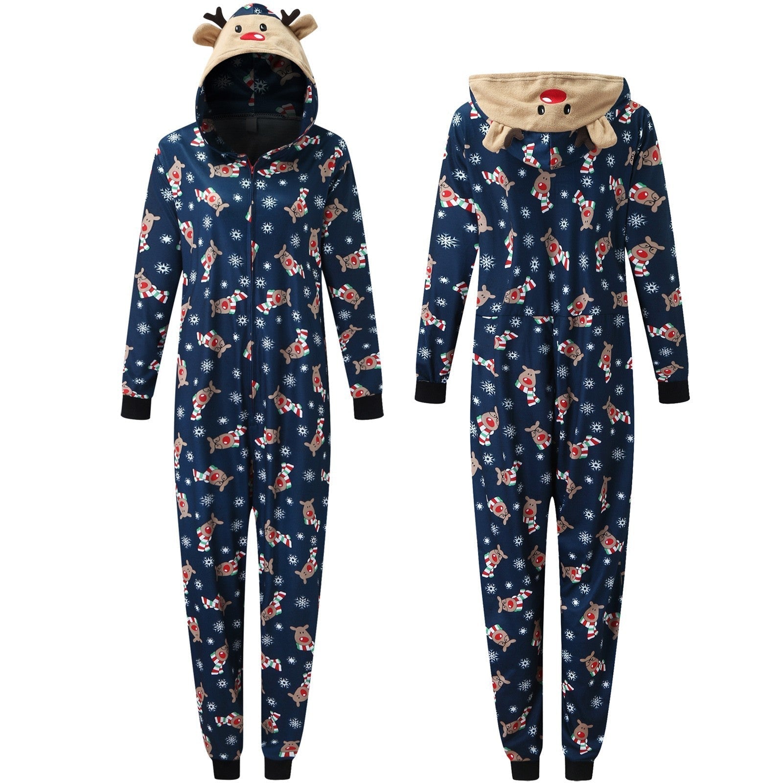 Christmas Family Matching Hooded Romper - Cake Pops Parties