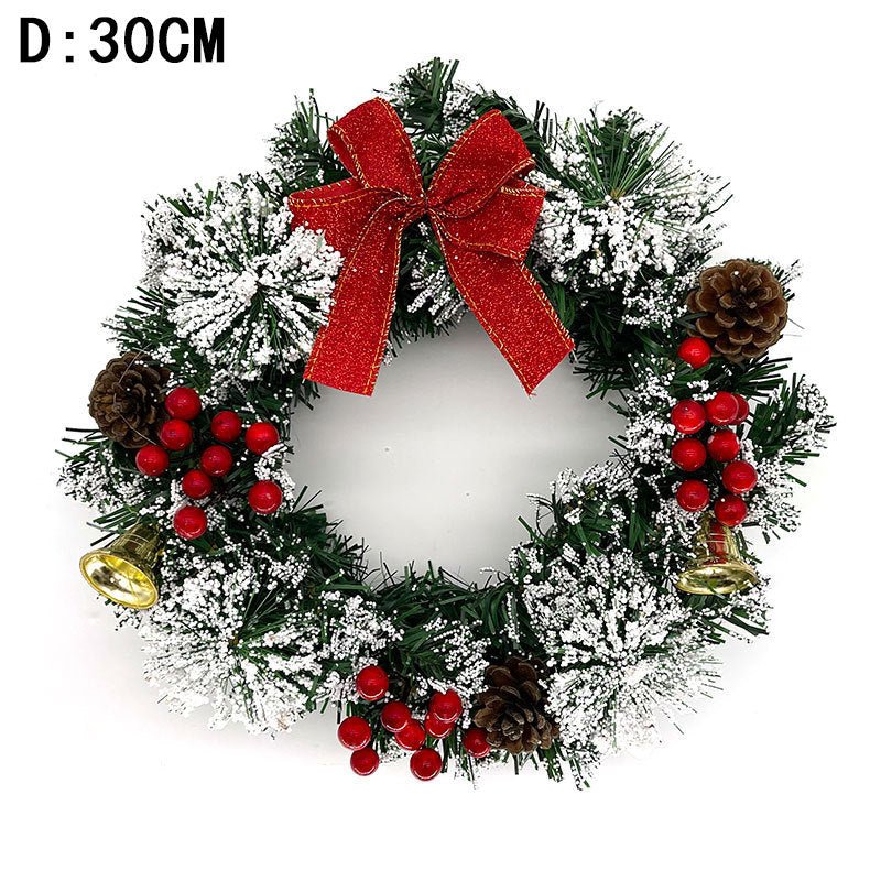 Christmas Festival Wreath - Handmade Decoration - Cake Pops Parties