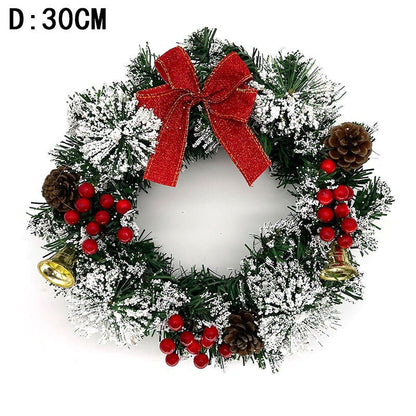Christmas Festival Wreath - Handmade Decoration - Cake Pops Parties