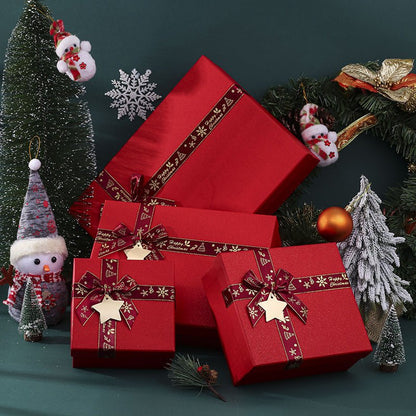 Christmas Gift Box Scarf Socks - Cake Pops Parties