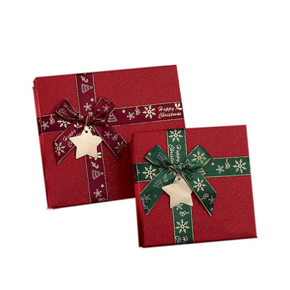 Christmas Gift Box Scarf Socks - Cake Pops Parties