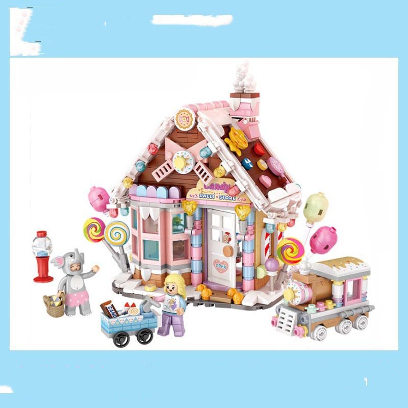 Christmas Gift Puzzle Building Blocks - Cake Pops Parties