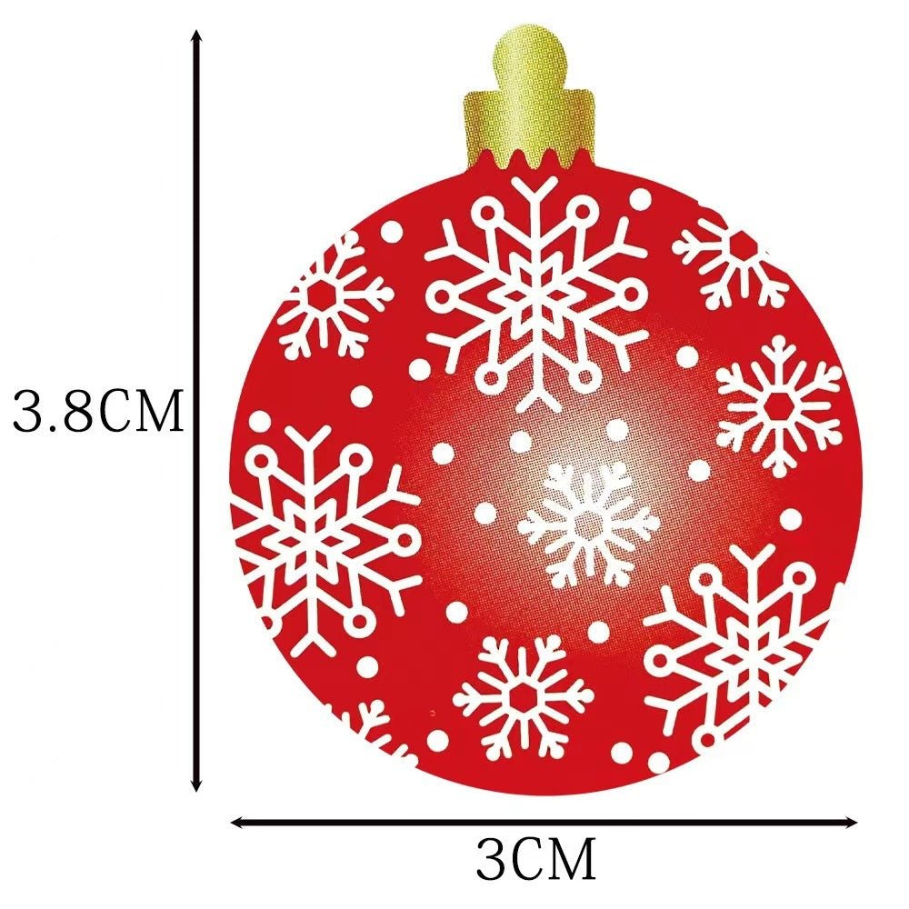 Christmas Gift Sticker Set - Cake Pops Parties