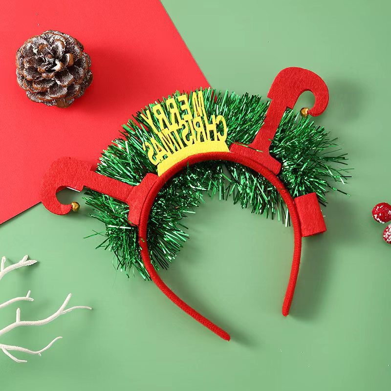 Christmas Glowing Headband - Festive Holiday Hair Accessory - Cake Pops Parties