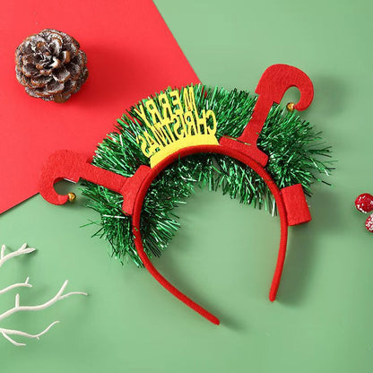 Christmas Glowing Headband - Festive Holiday Hair Accessory - Cake Pops Parties