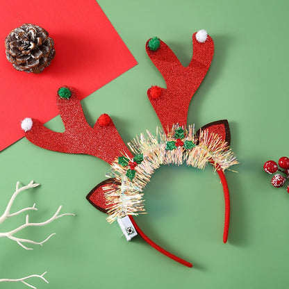 Christmas Glowing Headband - Festive Holiday Hair Accessory - Cake Pops Parties