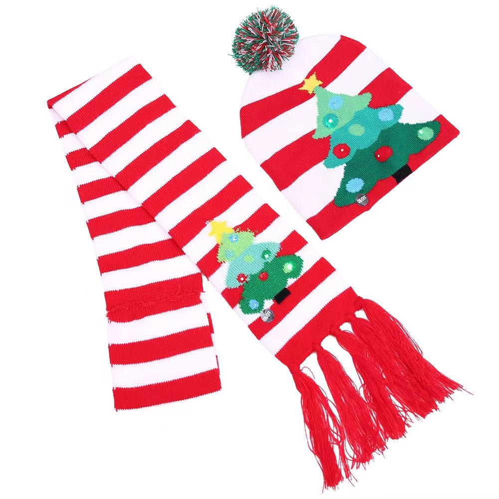 Christmas Knitted Hat with Fur Ball - Cake Pops Parties