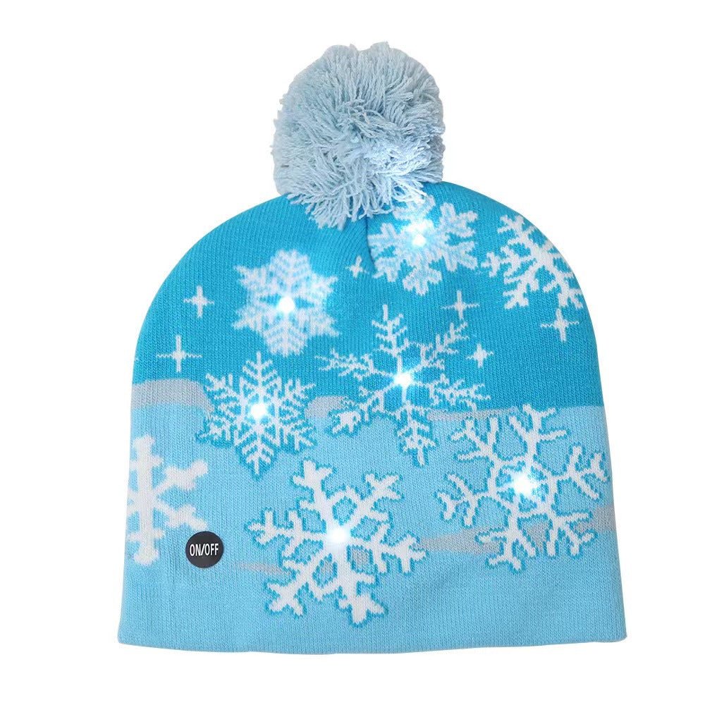 Christmas Knitted Hat with Fur Ball - Cake Pops Parties