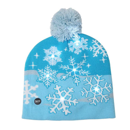 Christmas Knitted Hat with Fur Ball - Cake Pops Parties
