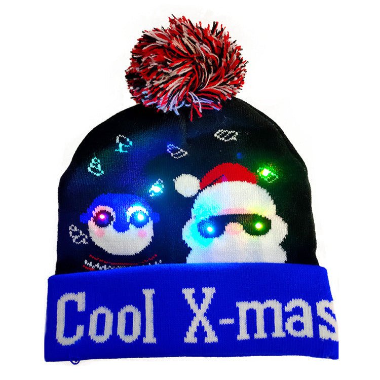 Christmas Knitted Hat with Fur Ball - Cake Pops Parties