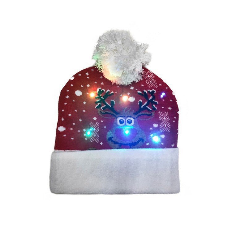 Christmas Knitted Hat with Fur Ball - Cake Pops Parties