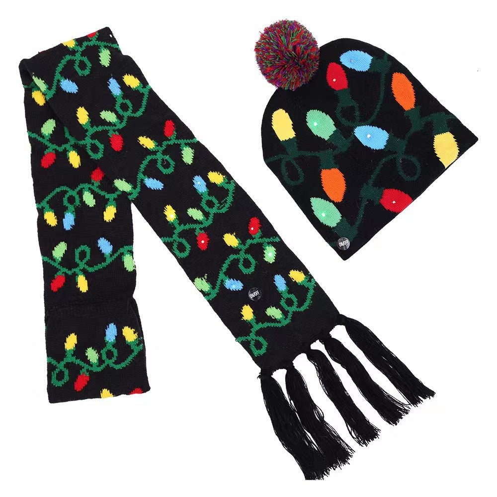 Christmas Knitted Hat with Fur Ball - Cake Pops Parties