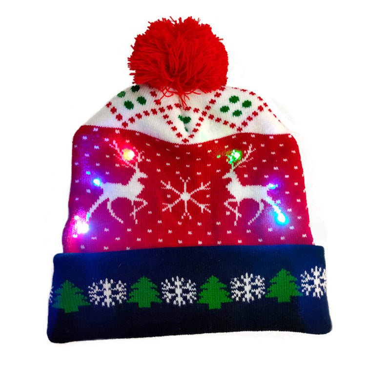 Christmas Knitted Hat with Fur Ball - Cake Pops Parties