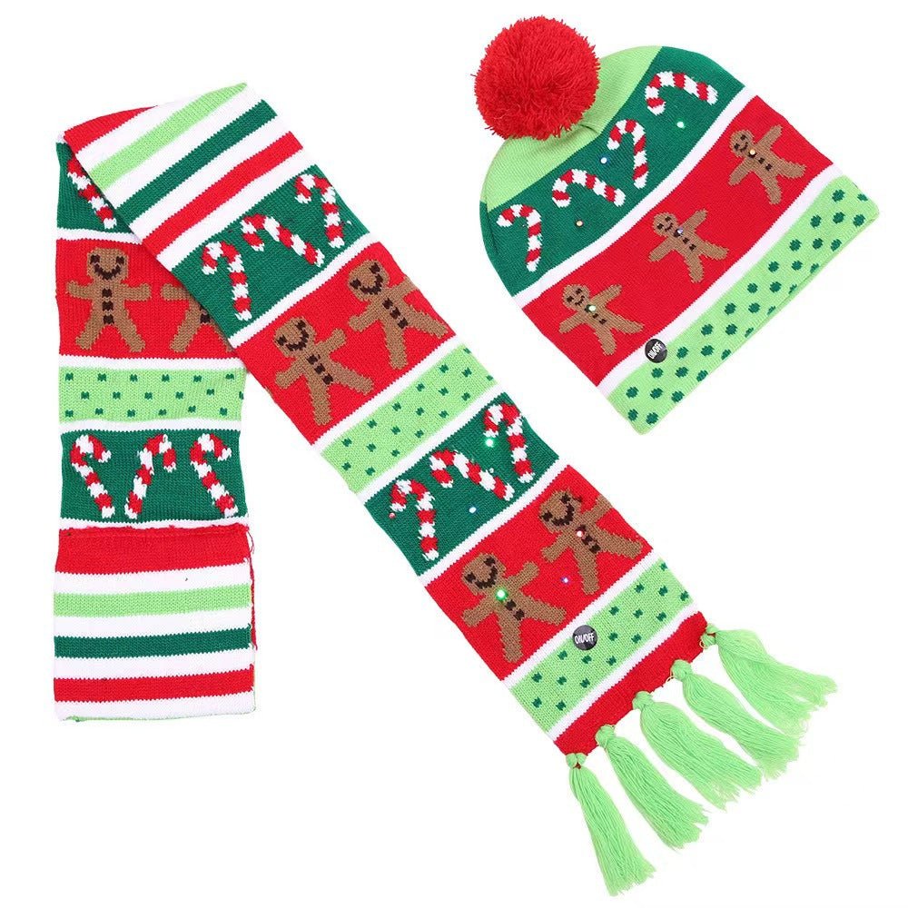 Christmas Knitted Hat with Fur Ball - Cake Pops Parties