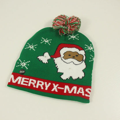 Christmas Knitted Hat with Fur Ball - Cake Pops Parties
