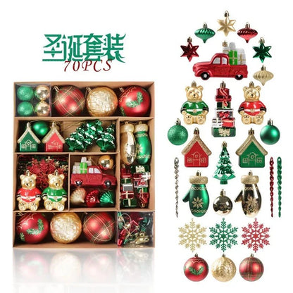 Christmas Ornaments Set - 70pcs - Cake Pops Parties
