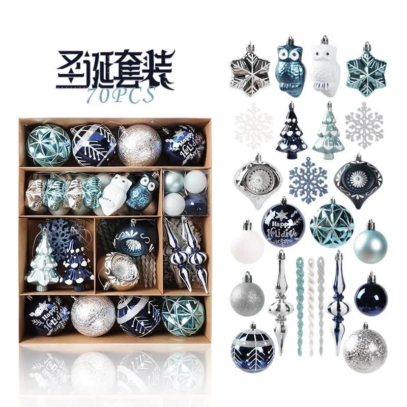 Christmas Ornaments Set - 70pcs - Cake Pops Parties