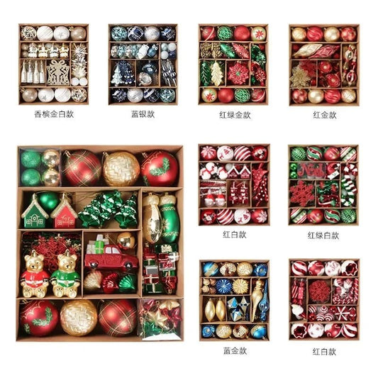 Christmas Ornaments Set - 70pcs - Cake Pops Parties
