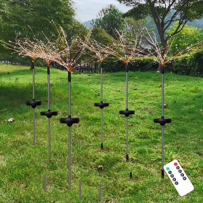 Christmas Outdoor LED Firework Lights - Cake Pops Parties