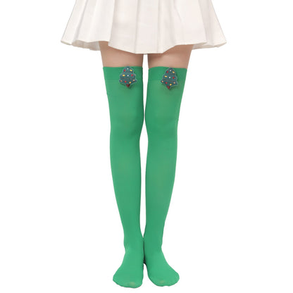 Christmas Plush Doll Knee Socks - Cake Pops Parties