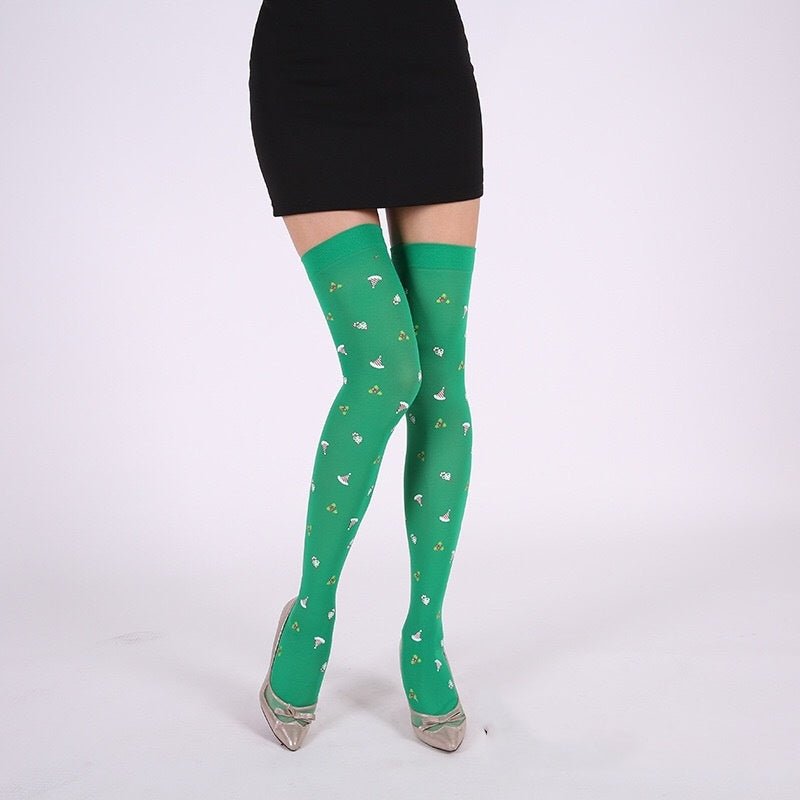 Christmas Plush Doll Knee Socks - Cake Pops Parties