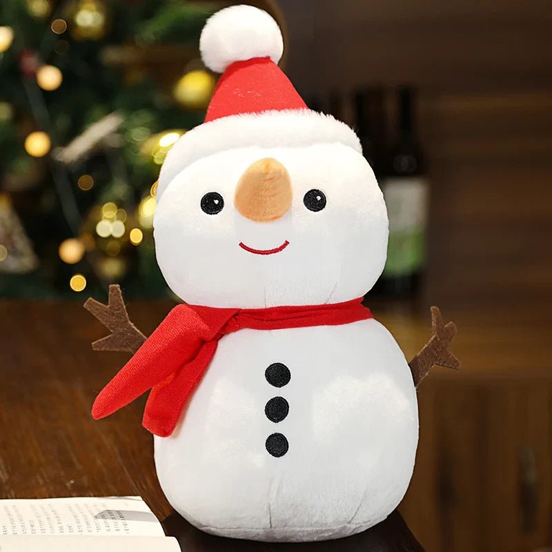 Christmas Plush Toy Set - Santa, Elk, Snowman - Cake Pops Parties