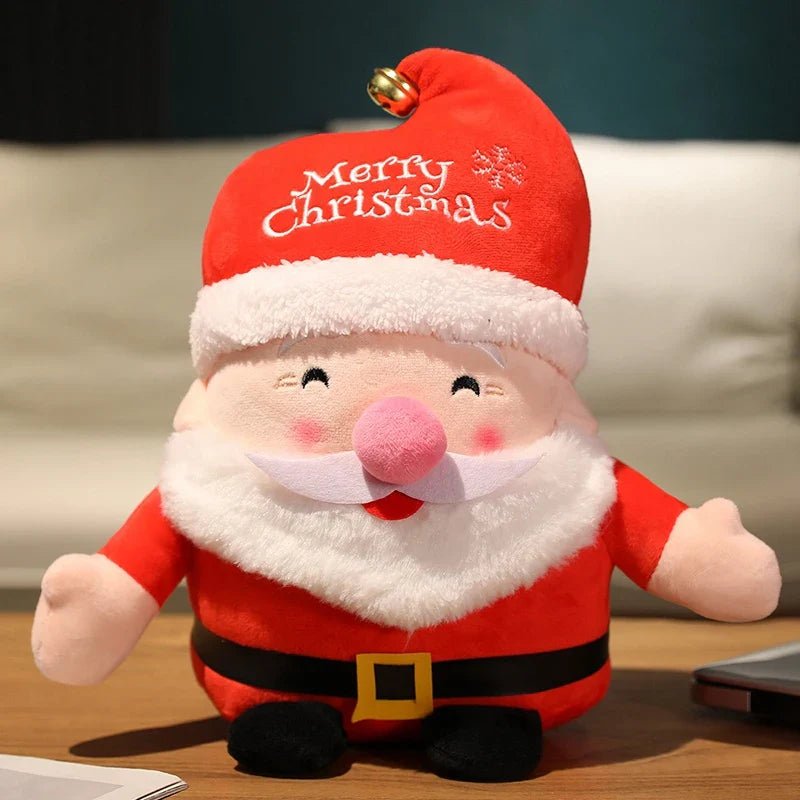 Christmas Plush Toy Set - Santa, Elk, Snowman - Cake Pops Parties