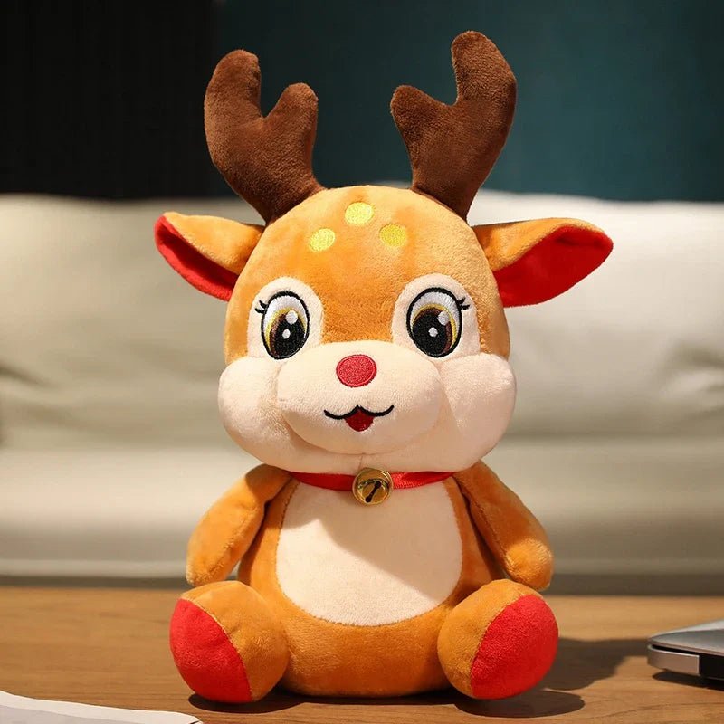 Christmas Plush Toy Set - Santa, Elk, Snowman - Cake Pops Parties
