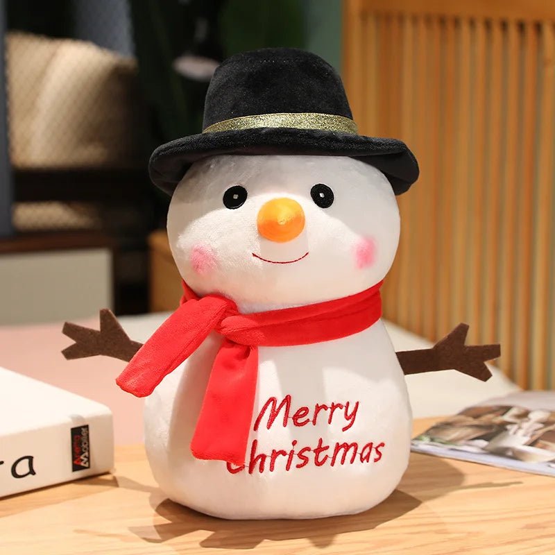 Christmas Plush Toy Set - Santa, Elk, Snowman - Cake Pops Parties