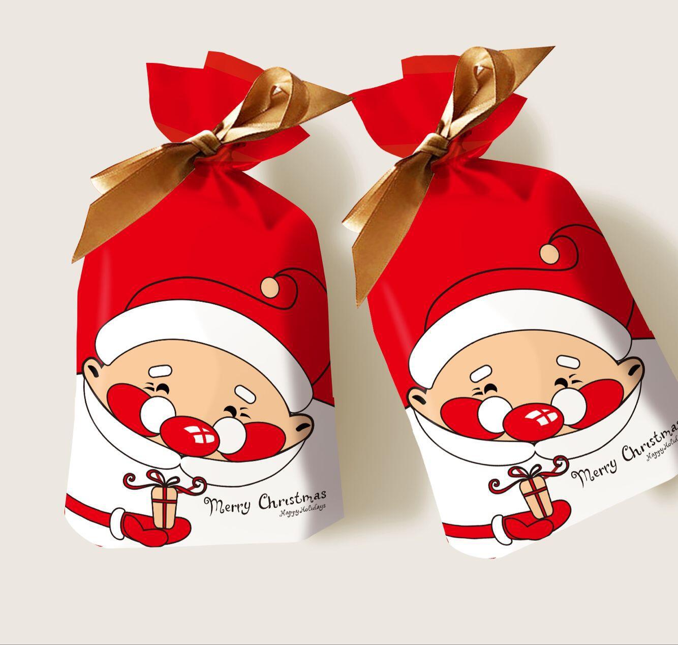 Christmas Ribbon Candy Packaging Bag - Cake Pops Parties