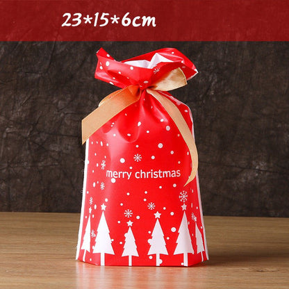 Christmas Ribbon Candy Packaging Bag - Cake Pops Parties