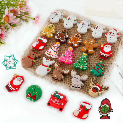 Christmas Series Silicone Beads Set - Cake Pops Parties