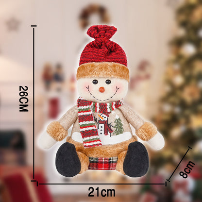 Christmas Snowman Doll Ornament - Cake Pops Parties