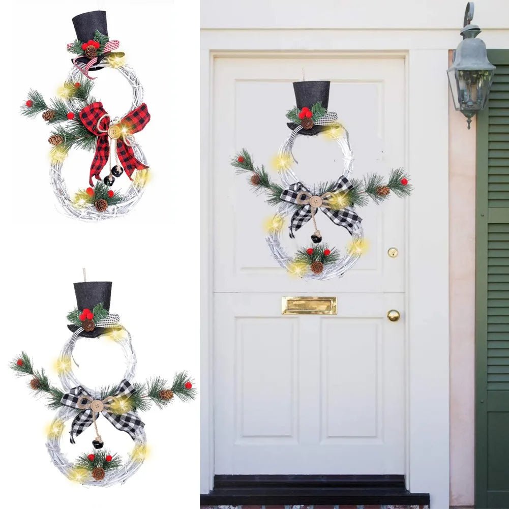 Christmas Snowman LED Garland - Cake Pops Parties