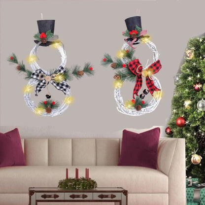 Christmas Snowman LED Garland - Cake Pops Parties
