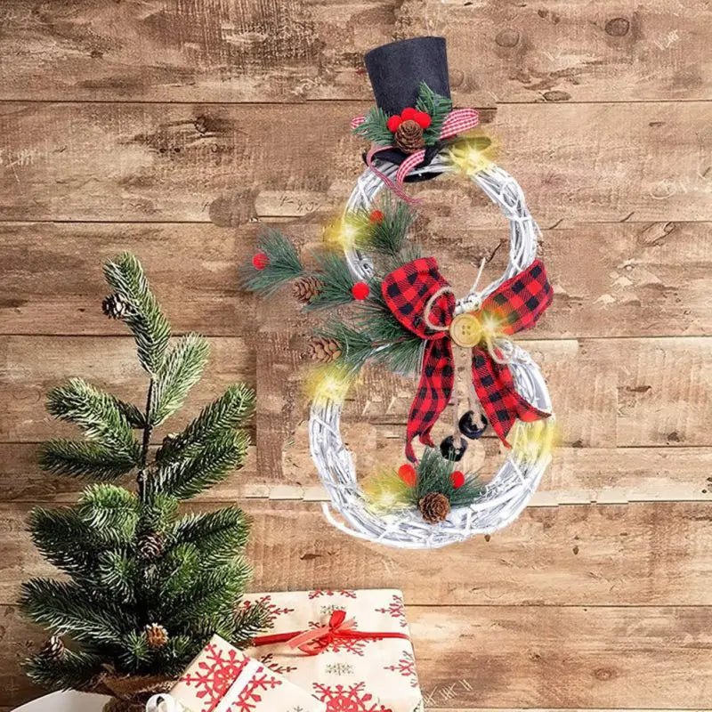 Christmas Snowman LED Garland - Cake Pops Parties