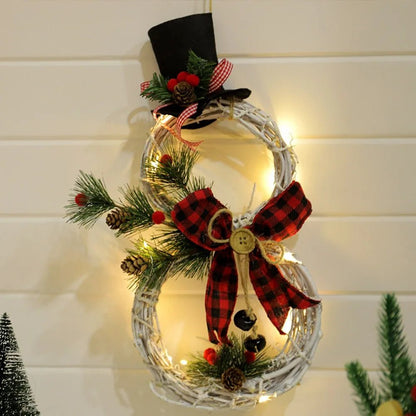 Christmas Snowman LED Garland - Cake Pops Parties