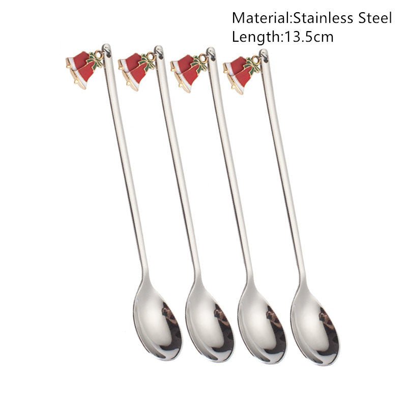Christmas Spoon Set - Festive Tableware & Decorations - Cake Pops Parties