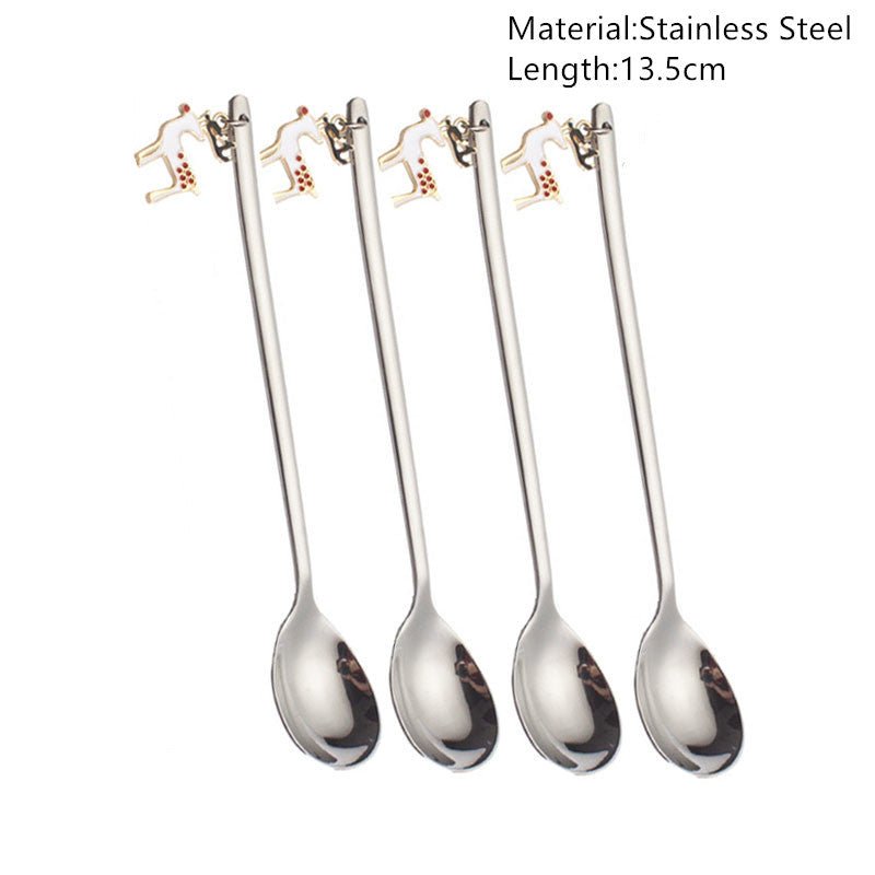 Christmas Spoon Set - Festive Tableware & Decorations - Cake Pops Parties