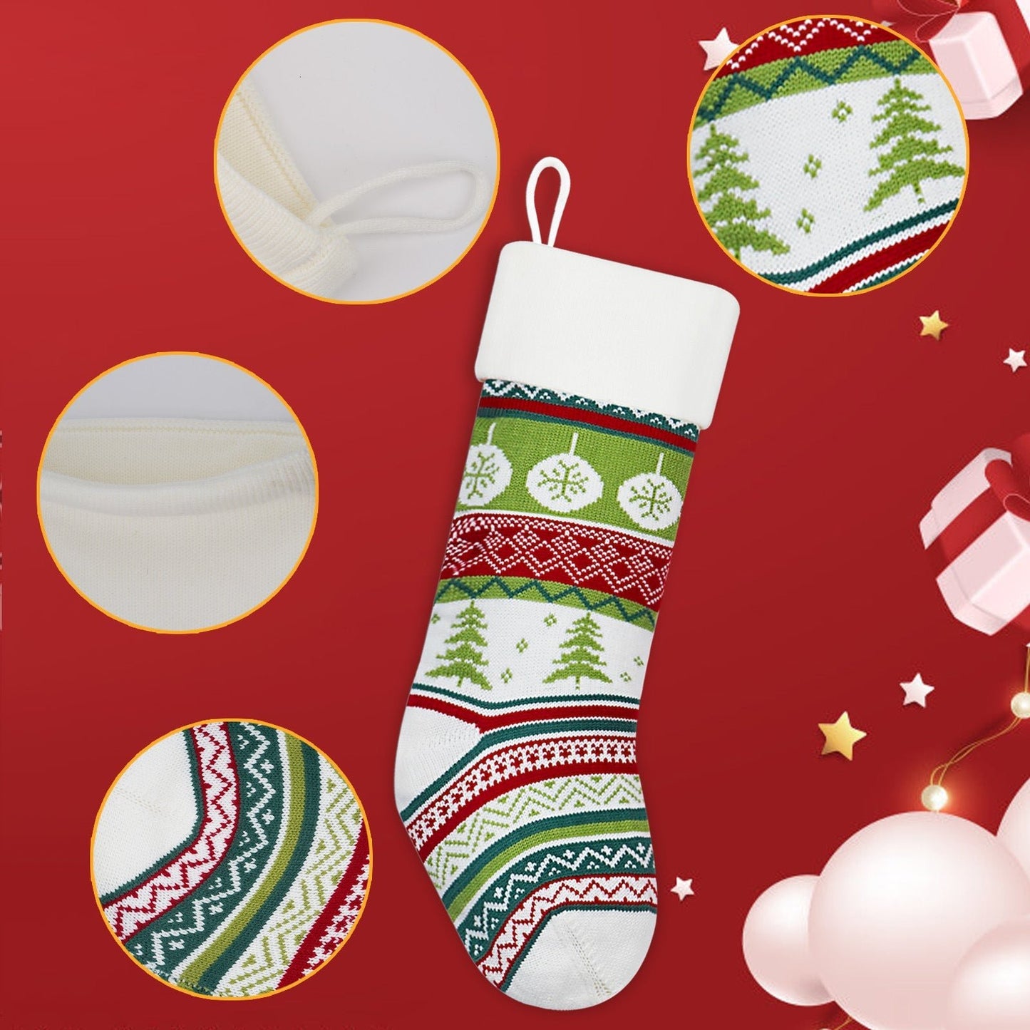 Christmas Stockings Candy Bag Set - Cake Pops Parties