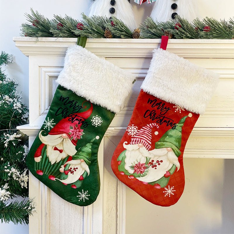 Christmas Stockings Ornament Candy Bag - Cake Pops Parties