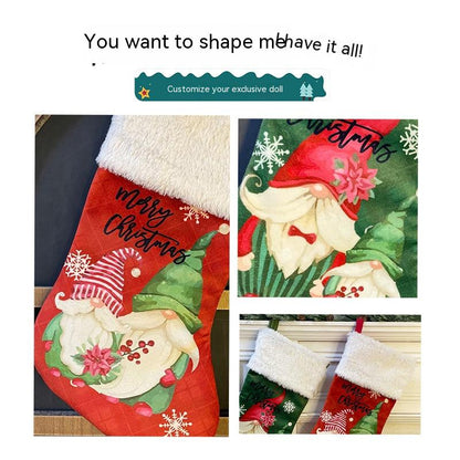 Christmas Stockings Ornament Candy Bag - Cake Pops Parties