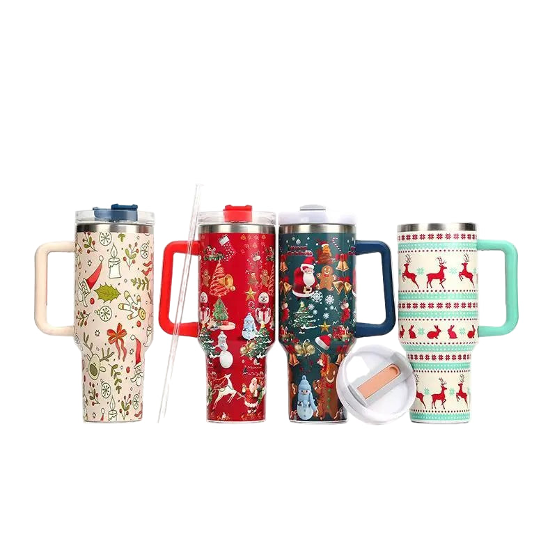 Christmas Style Travel Mug - Cake Pops Parties