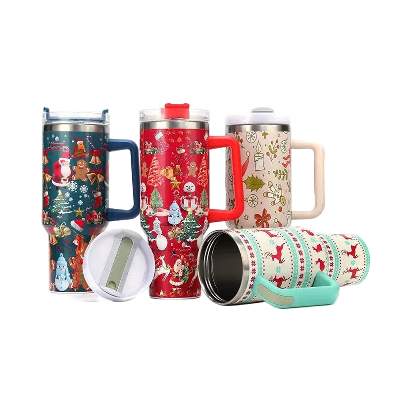 Christmas Style Travel Mug - Cake Pops Parties