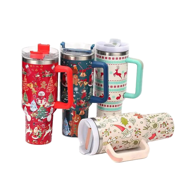 Christmas Style Travel Mug - Cake Pops Parties