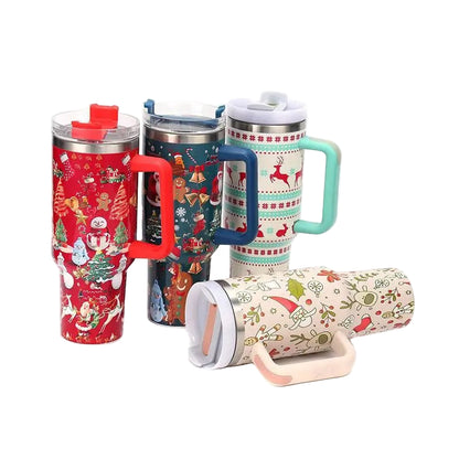 Christmas Style Travel Mug - Cake Pops Parties