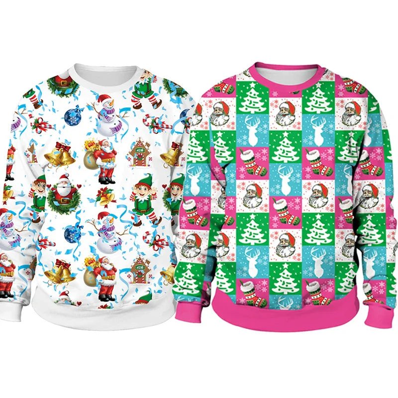 Christmas Sweater - Santa & Elf - Cake Pops Parties